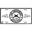 2nd Amendment Metal Novelty License Plate 12" x 6" (LP)