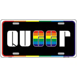 Queer Metal Novelty License Plate 12" x 6" (LP)