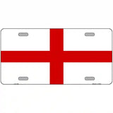 England Flag Metal Novelty License Plate 12" x 6" (LP)
