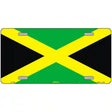 Jamaica Flag Metal Novelty License Plate 12" x 6" (LP)