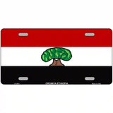 Oromiya Ethiopia Flag Metal Novelty License Plate 12" x 6" (LP)