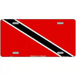 Trinidad Tobago Flag Metal Novelty License Plate 12" x 6" (LP)