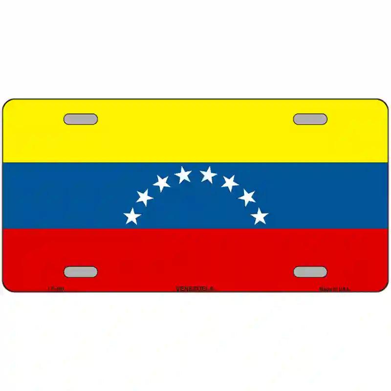 Venezuela Metal Novelty License Plate 12" x 6" (LP)