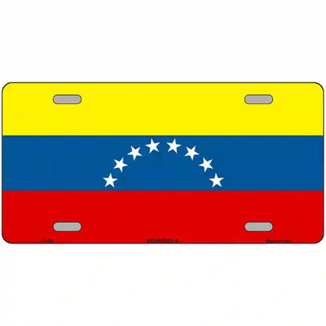Venezuela Metal Novelty License Plate 12" x 6" (LP)
