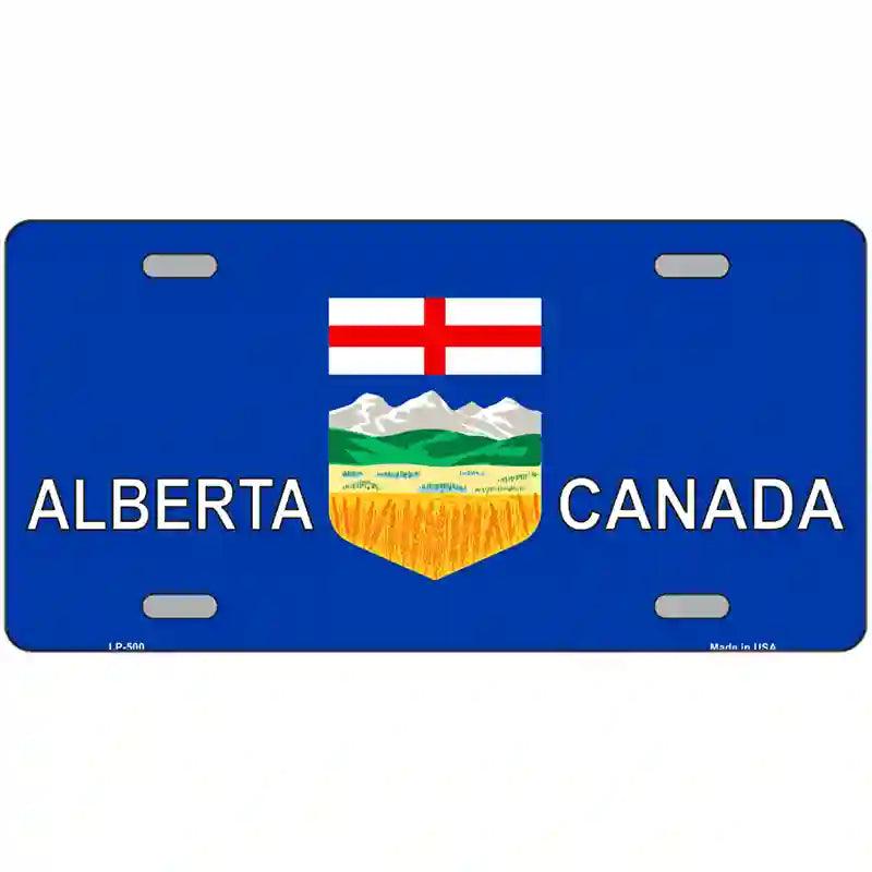 Alberta Canada Metal Novelty License Plate 12" x 6" (LP)