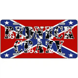 Redneck Crazy Metal Novelty License Plate 12" x 6" (LP)