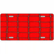Web Red Metal Novelty License Plate 12" x 6" (LP)