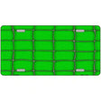 Web Green Metal Novelty License Plate 12" x 6" (LP)