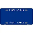 Michigan Great Lakes Plate Novelty State Blank Metal License Plate 12" x 6" (LP)