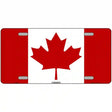 Canadian Flag Metal Novelty License Plate 12" x 6" (LP)