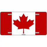 Canadian Flag Metal Novelty License Plate 12" x 6" (LP)