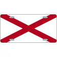 Alabama State Flag Metal Novelty License Plate Sign 12" x 6" (LP)