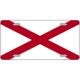 Alabama State Flag Metal Novelty License Plate Sign 12" x 6" (LP)