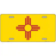 New Mexico State Flag Metal Novelty License Plate 12" x 6" (LP)