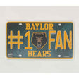 Baylor Fan Deluxe Metal Novelty License Plate Tag LP-5545