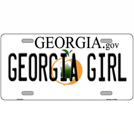 Georgia Girl Georgia Novelty Metal License Plate 12" x 6" (LP)