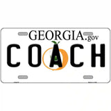Coach Georgia Novelty Metal License Plate 12" x 6" (LP)