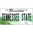 Tennessee State Novelty Metal License Plate 12" x 6" (LP)