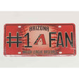 Diamondbacks Fan Metal Novelty License Plate Tag LP-650