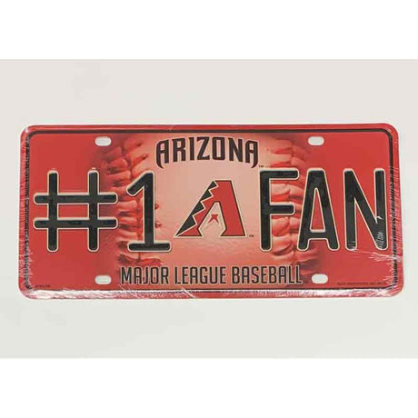 Diamondbacks Fan Metal Novelty License Plate Tag LP-650