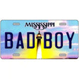 Bad Boy Mississippi Novelty Metal License Plate 12" x 6" (LP)