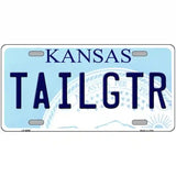 Tailgtr Kansas Novelty Metal License Plate 12" x 6" (LP)