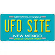 UFO Site New Mexico Novelty Metal License Plate 12" x 6" (LP)