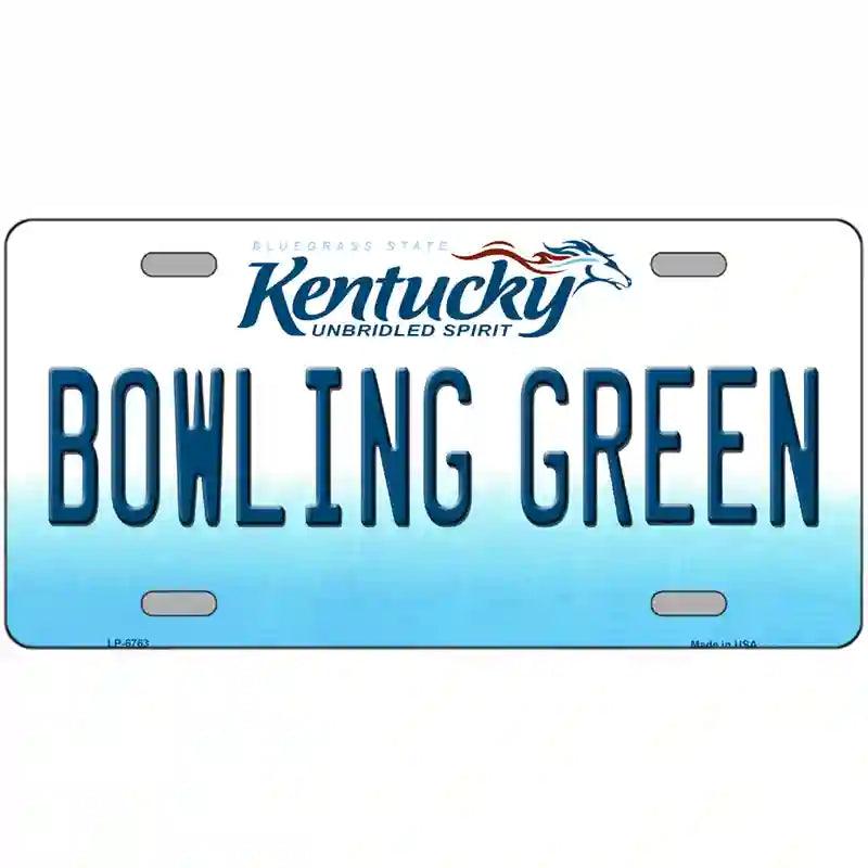 Bowling Green Kentucky Auto Plate Decor | Smart Blonde