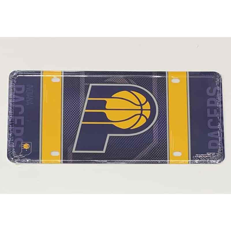 Indiana Pacers Metal Novelty License Plate Tag LP-687