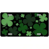 Clovers Metal Novelty License Plate 12" x 6" (LP)