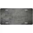 Gray Oil Rubbed Solid Metal Novelty License Plate 12" x 6" (LP)
