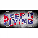 Keep It Flying Novelty Metal License Plate 12" x 6" (LP)