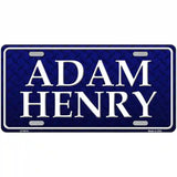 Adam Henry Novelty Metal License Plate 12" x 6" (LP)