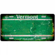 Vermont State Rusty Novelty Metal License Plate 12" x 6" (LP)
