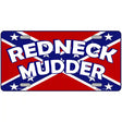 Redneck Mudder Metal Novelty License Plate 12" x 6" (LP)