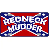 Redneck Mudder Metal Novelty License Plate 12" x 6" (LP)
