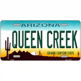 Queen Creek Arizona Metal Novelty License Plate 12" x 6" (LP)