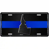 Idaho Thin Blue Line Metal Novelty License Plate 12" x 6" (LP)