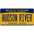 Hudson River New York Metal Novelty License Plate 12" x 6" Automotive (LP)