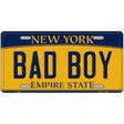 Bad Boy New York Metal Novelty License Plate 12" x 6" Automotive (LP)