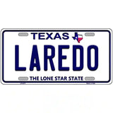 Laredo Texas Novelty Metal License Plate 12" x 6" (LP)