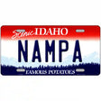 Nampa Idaho Metal Novelty License Plate 12" x 6" Automotive (LP)