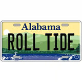 Roll Tide Alabama Metal Novelty License Plate 12" x 6" (LP)