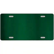 Green Metallic Solid Metal Novelty License Plate 12" x 6" (LPC)