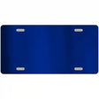 Blue Metallic Solid Metal Novelty License Plate 12" x 6" (LPC)