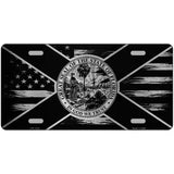 Florida Carbon Fiber Novelty Metal License Plate 12" x 6" (LPC)