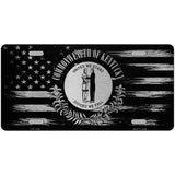 Kentucky Carbon Fiber Novelty Metal License Plate 12" x 6" (LPC)
