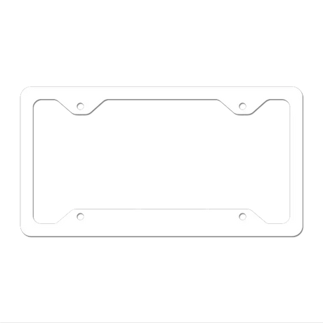 Personalized Custom Aluminum License Plate Frame | 12.25" x 6.5"