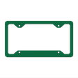 Green Solid Novelty Metal License Plate Frame LPF-004 12.25" x 6.5" Standard Frame (LPF)