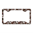 Chocolate Bars Novelty Metal License Plate Frame LPF-022 12.25" x 6.5" Standard Frame (LPF)